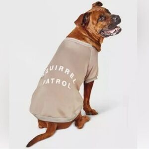 Boots & Barkley "Squirrel Patrol" Funny Cute Dog Sweatshirt